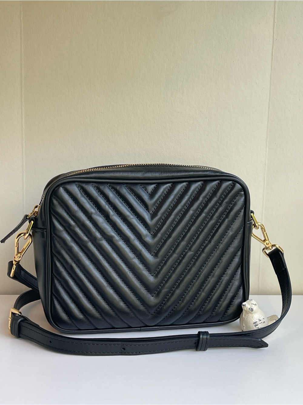 Quince Gemma Quilted Crossbody